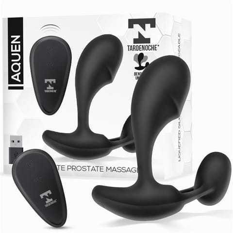 Aquen Prostate and Perineum Stimulator Liquid Silicone Remote Control Magnetic USB w sklepie Wasserman.eu