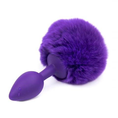 Butt Plug with Pompon Purple Size S w sklepie Wasserman.eu