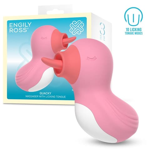 ⁨Quacky Massager with Licking Tongue⁩ w sklepie Wasserman.eu