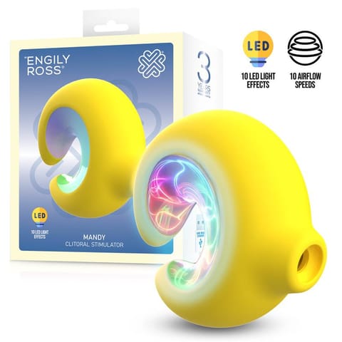 ⁨Mandy Clitoral Sucker with LED lights⁩ w sklepie Wasserman.eu