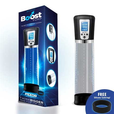 Automatic Penis Pump with LCD Screen PSX08 USB w sklepie Wasserman.eu