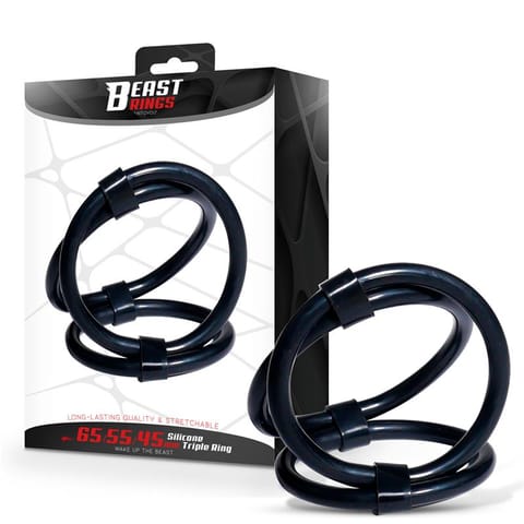⁨Triple Ring Silicone⁩ w sklepie Wasserman.eu