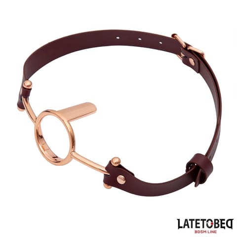 ⁨Leather O Ring Gag⁩ w sklepie Wasserman.eu
