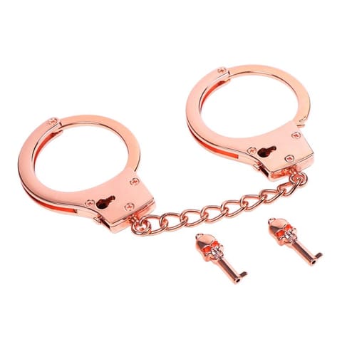 ⁨Rose Gold Color Cuffs Skull Keys⁩ w sklepie Wasserman.eu
