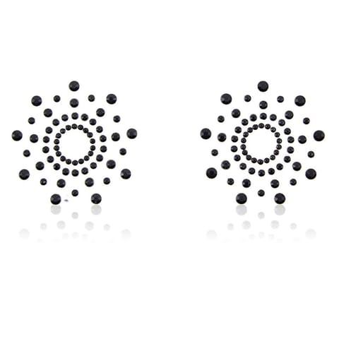 ⁨Snowflake Nippel Covers Black⁩ w sklepie Wasserman.eu
