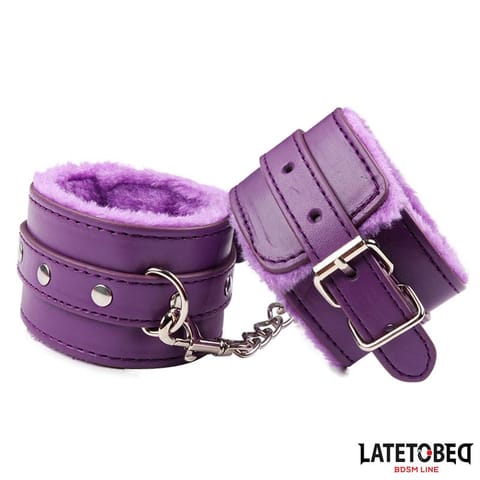 ⁨Furry Ankle Cuff Purple⁩ w sklepie Wasserman.eu
