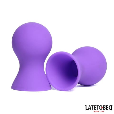 ⁨Silicone Nipple Suckers Purple⁩ w sklepie Wasserman.eu