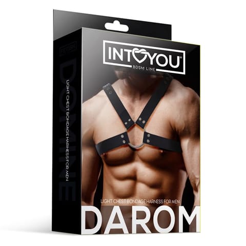 ⁨Darom Male Chest Bondage Harness Vegan Leather⁩ w sklepie Wasserman.eu
