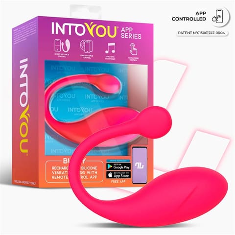⁨Bulby Vibrating Egg with App Dark Pink⁩ w sklepie Wasserman.eu