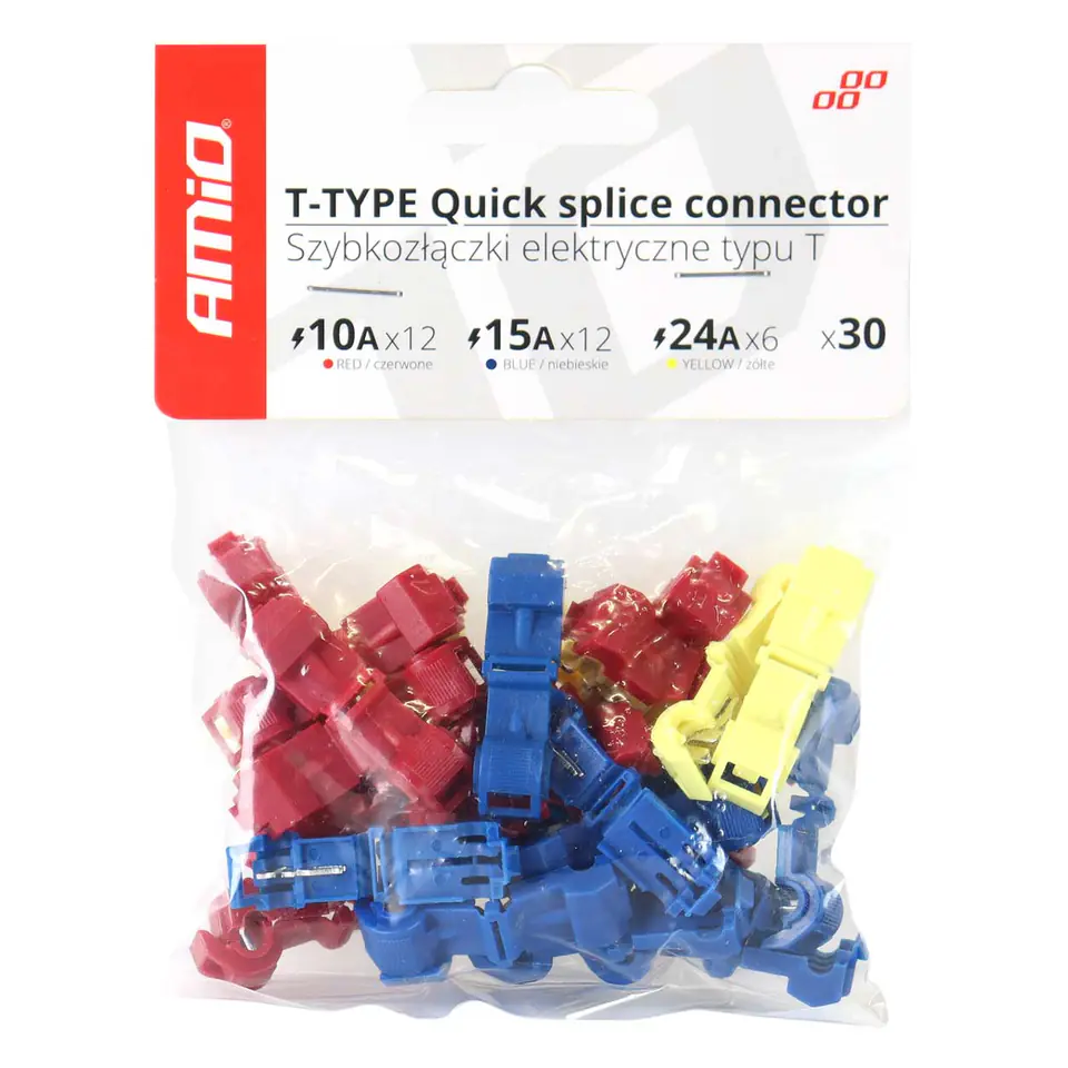 ⁨Electric quick connectors type-t box 30pcs mix⁩ at Wasserman.eu