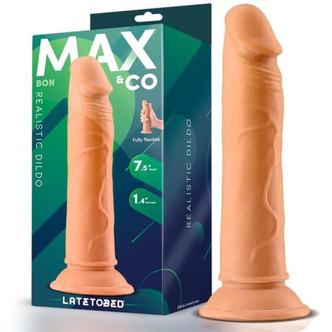 Bon Realistic Dildo with Suction Cup 7.5 Flesh w sklepie Wasserman.eu