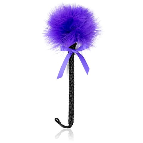 ⁨Feather Tickler with Bow 25 cm Purple⁩ w sklepie Wasserman.eu