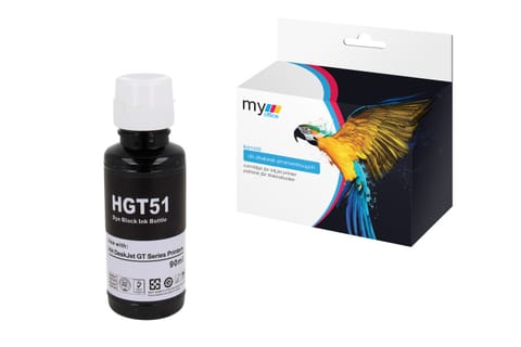 ⁨TUSZ HP GT51 BK MYOFFICE⁩ w sklepie Wasserman.eu