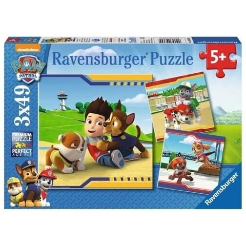 Puzzle 3x49 Psi Patrol Najlepsi Przyjaciele w sklepie Wasserman.eu