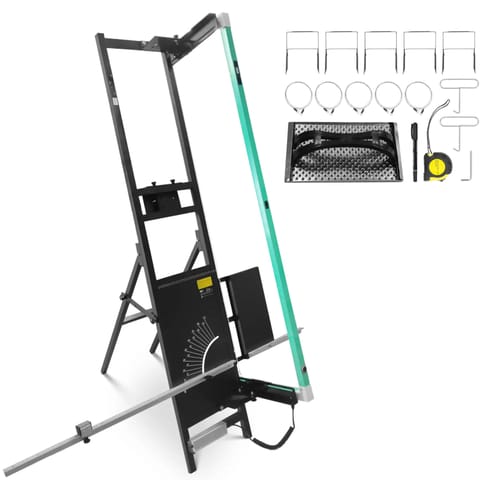 ⁨Maszyna do cięcia styropianu ze stojakiem dł. 1350 mm gł. 350 mm 200 W⁩ w sklepie Wasserman.eu