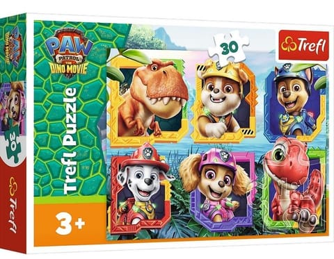 ⁨Puzzle 30 Wyspa Dinozaurów TREFL⁩ w sklepie Wasserman.eu