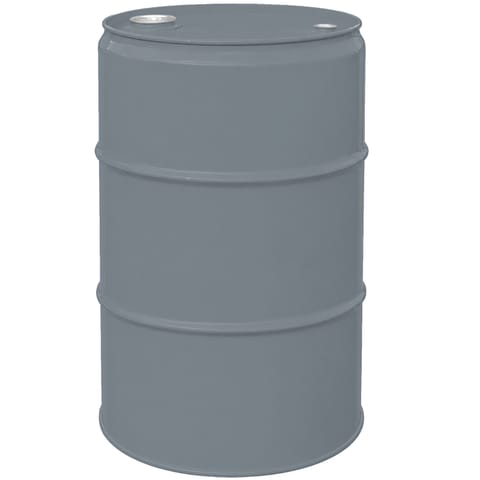 ⁨Beczka stalowa metalowa TH 60L korki 2 i 3/4 - SZARA⁩ w sklepie Wasserman.eu