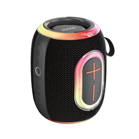 ⁨Głośnik bezprzewodowy podświetlany RGB Bluetooth 80W - czarny⁩ w sklepie Wasserman.eu