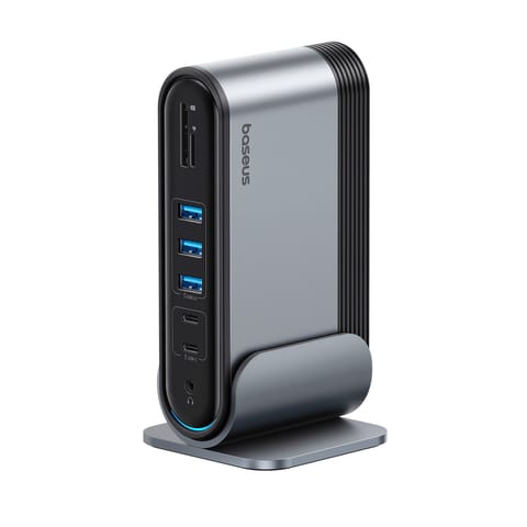Hub Baseus UnionJoy 17w1 (USB-C do HDMI+DP+USB+PD+PC+RJ45+SD/TF+3.5mm+DC) w sklepie Wasserman.eu