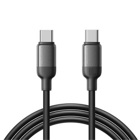 ⁨Kabel przewód USB-C Lively Series 60 W 1.2 m - czarny⁩ w sklepie Wasserman.eu