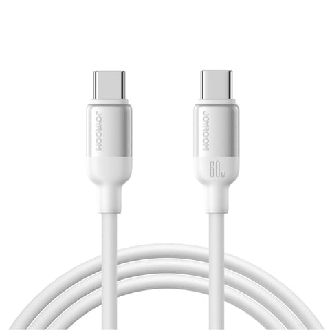 ⁨Kabel przewód USB-C Lively Series 60 W 1.2 m - biały⁩ w sklepie Wasserman.eu
