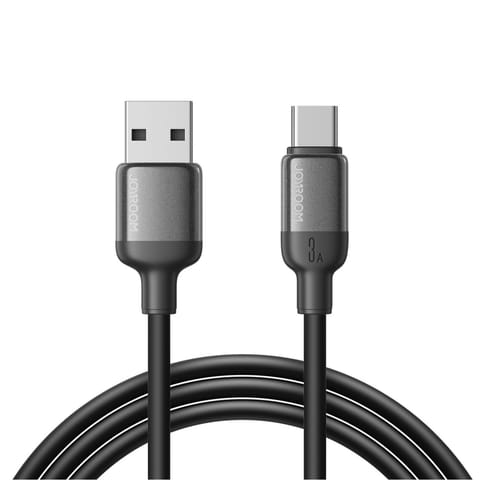 ⁨Kabel przewód USB-A - USB-C Lively Series 3A 1.2 m - czarny⁩ w sklepie Wasserman.eu