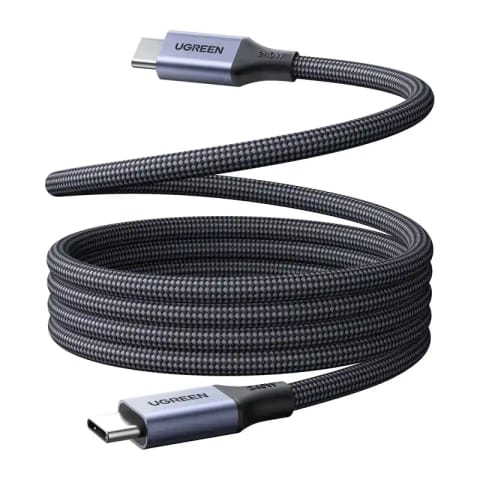 ⁨Kabel UGREEN L537 USB-C PD 240W 1m (szary)⁩ w sklepie Wasserman.eu