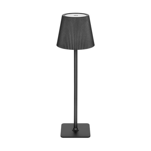 ⁨Lampka stołowa biurkowa LED dotykowa Rebel czarna⁩ w sklepie Wasserman.eu