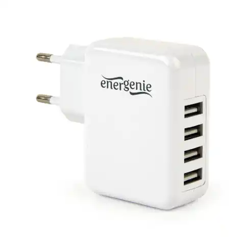 ⁨EnerGenie Universal USB charger EG-U4AC-02 White⁩ at Wasserman.eu