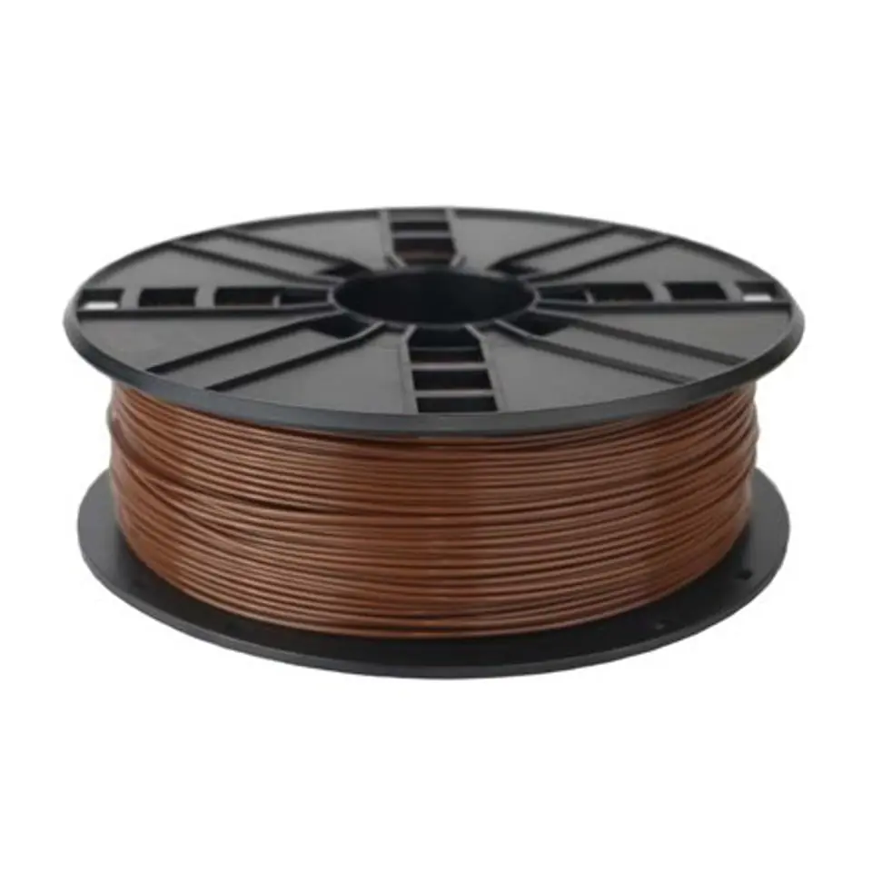 ⁨Gembird 3DP-PLA1.75-01-BR 3D printing material Polylactic acid (PLA) Brown 1 kg⁩ at Wasserman.eu