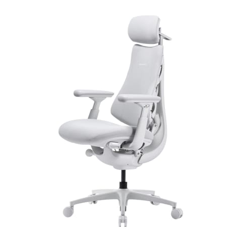 ⁨Krzesło ergonomiczne LiberNovo Omni Pro 48cn (białe)⁩ w sklepie Wasserman.eu