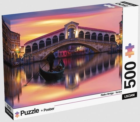 ⁨Puzzle 500 Adults Most Rialto W Wenecji⁩ w sklepie Wasserman.eu