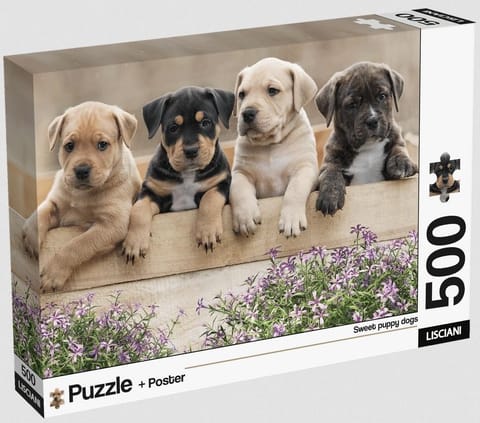 ⁨Puzzle 500 Adults Szczeniaki⁩ w sklepie Wasserman.eu