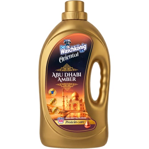 ⁨Der Waschkönig Oriental Abu Dhabi Amber Żel do Prania 100 prań⁩ w sklepie Wasserman.eu