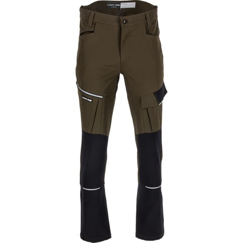 ⁨PANTS, STRETCH,  DARK OLIVE-BLACK, "3XL", CE, LAHTI⁩ at Wasserman.eu