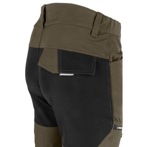 ⁨PANTS, STRETCH, DARK OLIVE-BLACK, "S", CE, LAHTI⁩ at Wasserman.eu