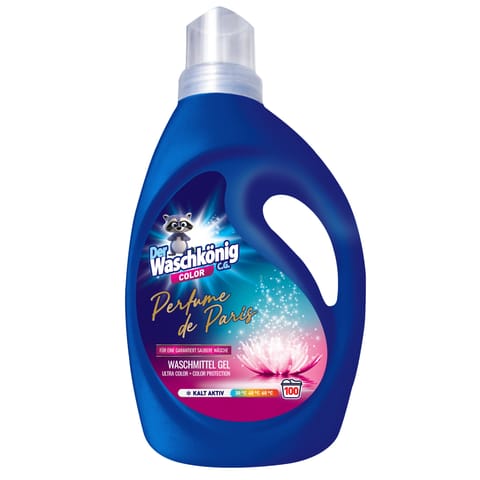 ⁨Der Waschkönig Perfume de Paris Color Żel do Prania 100 prań⁩ w sklepie Wasserman.eu