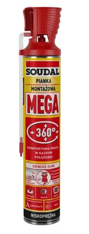 ⁨PIANKA MONTAŻOWA WĘŻYKOWA MULTI POSITION GENIUS GUN 750ML⁩ w sklepie Wasserman.eu