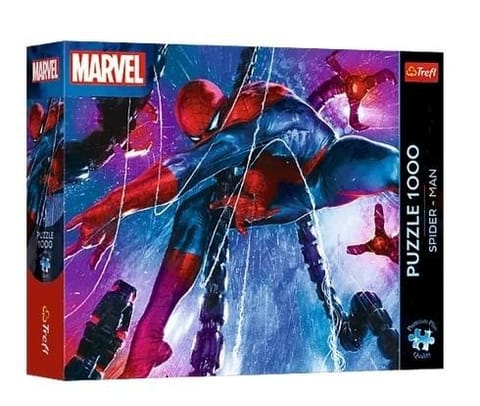 ⁨Puzzle 1000 Spiderman Sieć przygód TREFL⁩ w sklepie Wasserman.eu