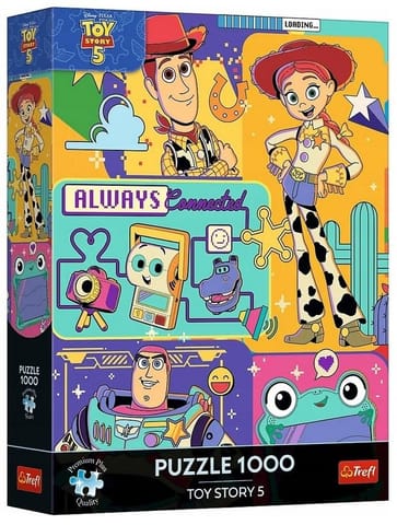 ⁨Puzzle 1000 Toy Story 5 świat zabawek TREFL⁩ w sklepie Wasserman.eu