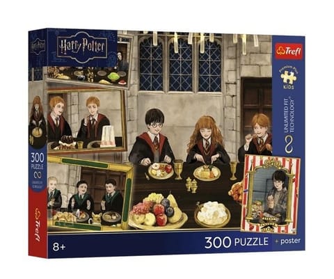 ⁨Puzzle 300 Harry Potter + plakat TREFL⁩ w sklepie Wasserman.eu