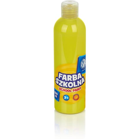 Farba szkolna Astra 250 ml - cytrynowa 301217017 ASTRA w sklepie Wasserman.eu