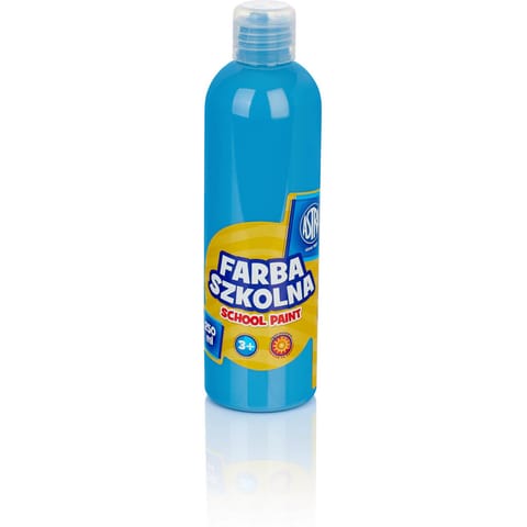 Farba szkolna Astra 250 ml - niebieska 301217010 ASTRA w sklepie Wasserman.eu