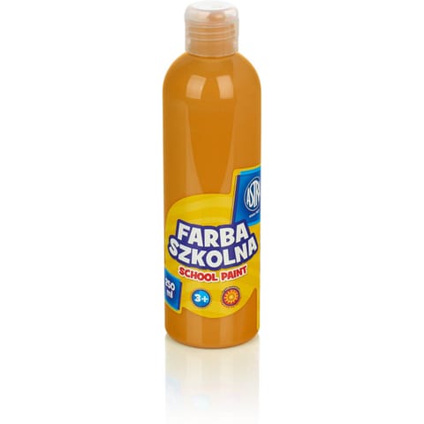 Farba szkolna Astra 250 ml - brązowa jasna 301217020 ASTRA w sklepie Wasserman.eu