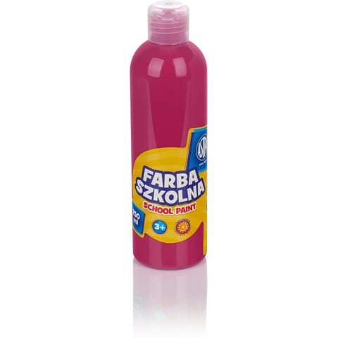 Farba szkolna Astra 250 ml - różowa 301217013 ASTRA w sklepie Wasserman.eu