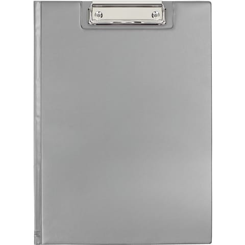 ⁨Teczka z klipem A4 siwy KH-04-09 BIURFOL⁩ w sklepie Wasserman.eu