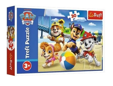 ⁨Puzzle 30 Psi Patrol - Cztery łapy TREFL⁩ w sklepie Wasserman.eu