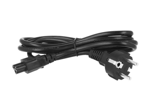 ⁨Kabel zasilający 3-żyłowy (koniczynka / miki) [200 szt. karton] - 1.5m⁩ w sklepie Wasserman.eu