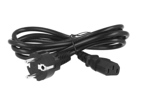 ⁨Kabel komputerowy 3-żyłowy (trapez) - do PC i UPS [200 szt. karton] -1.5m⁩ w sklepie Wasserman.eu