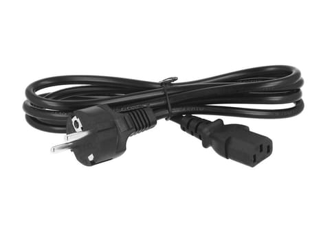 ⁨Kabel komputerowy 3-żyłowy (trapez) - do PC i UPS [150 szt. karton] -1.8m⁩ w sklepie Wasserman.eu